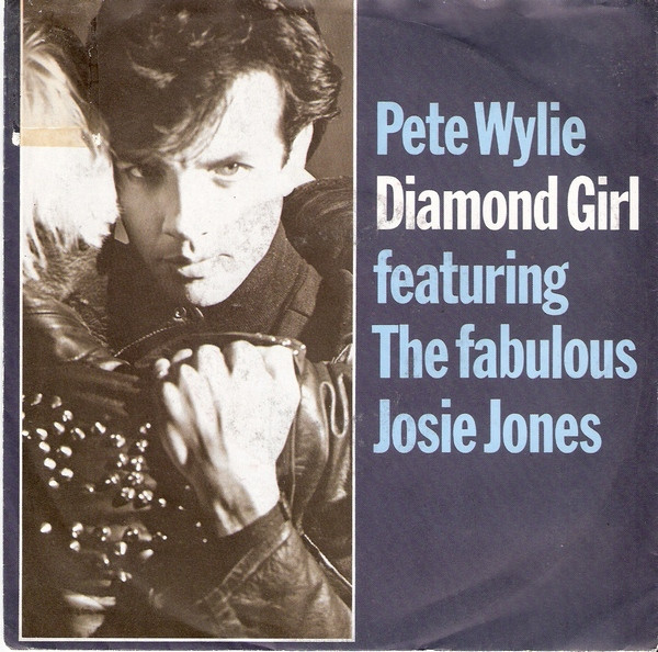 Pete Wylie - Diamond Girl - Used Vinyl Record 7" image 1