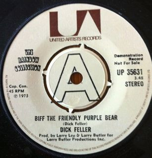 Biff The Friendly Purple Bear / Goodbye California