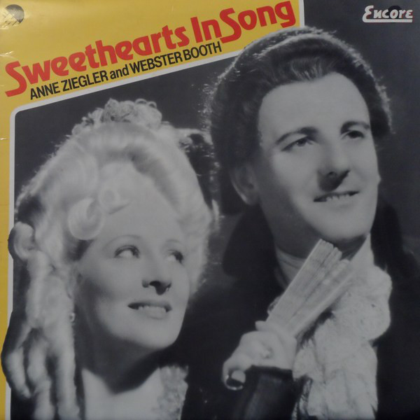 Anne Ziegler & Webst - Sweethearts In Song - Used Vinyl Record image 1