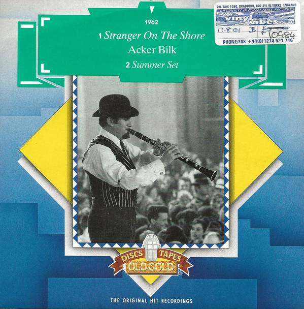 Acker Bilk - Stranger On The Shore - Used Vinyl Record 7" image 1