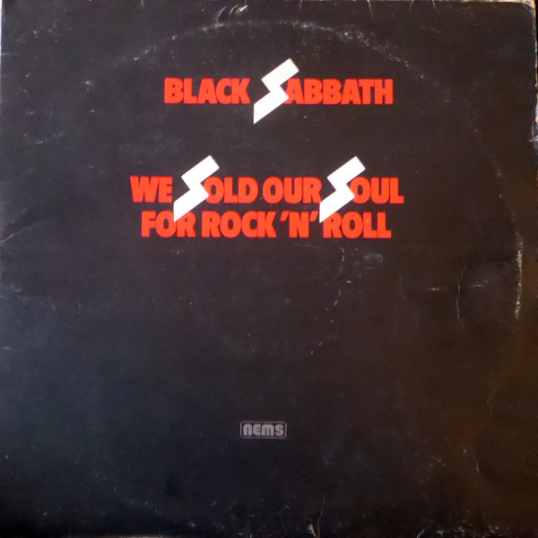 Black Sabbath - We Sold Our Soul For Rock 'N' Roll - Used Vinyl Record image 1