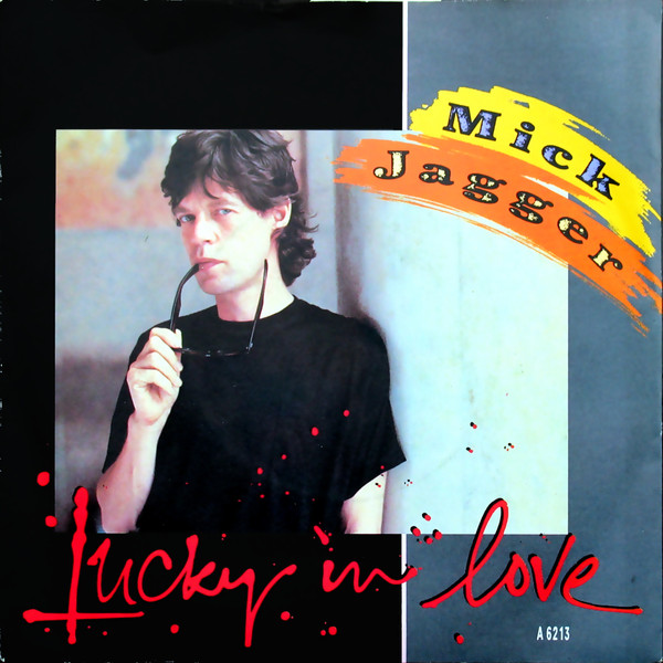 Mick Jagger - Lucky In Love - Used Vinyl Record 7" image 1