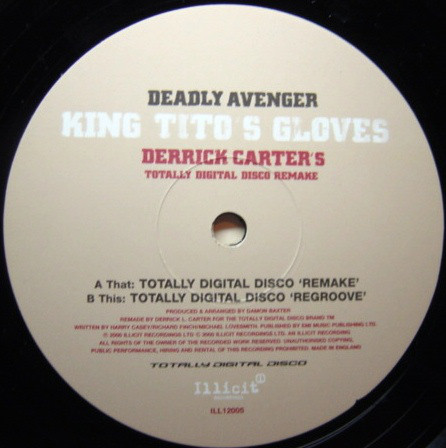 King Tito's Gloves (Derrick Carter's Totally Digital Disco Remake)