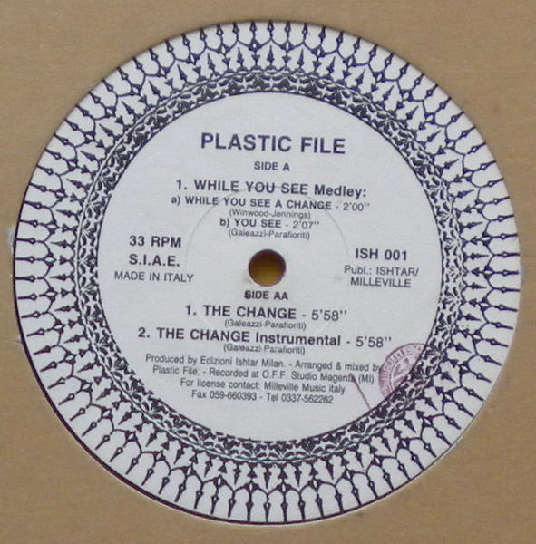 Plastic File - While You See Medley - Vinyl Record 12" image 1