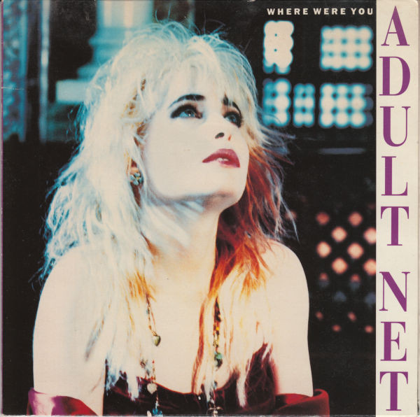 Adult Net - Where Were You - Used Vinyl Record 7" image 1