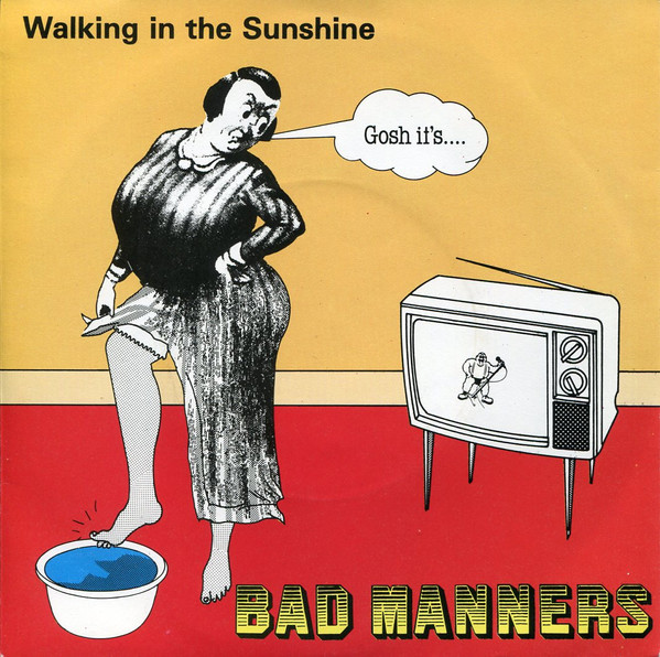 Bad Manners - Walking In The Sunshine - Used Vinyl Record 7" image 1