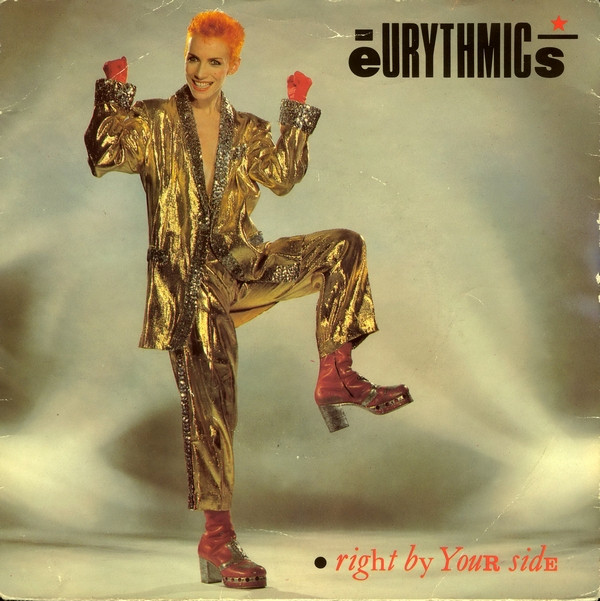Eurythmics - Right By Your Side - Used Vinyl Record 7" image 1