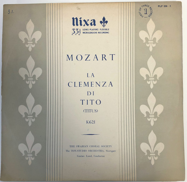 La Clemenza Di Tito (Titus) K 621