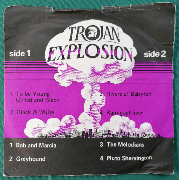 Various - Trojan Explosion - Used Vinyl Record 7" image 1