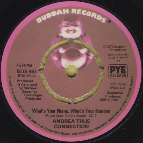 Andrea True Connecti - What's Your Name, What's Your Number - Used Vi image 1