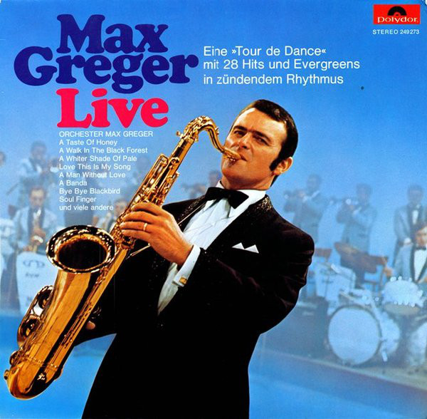 Max Greger - Live - Used Vinyl Record image 1