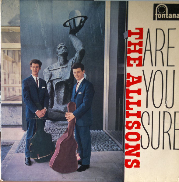 Allisons - Are You Sure - Used Vinyl Record image 1