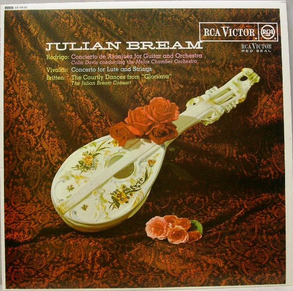 Julian Bream - Rodrigo / Britten / Vivaldi - Used Vinyl Record image 1