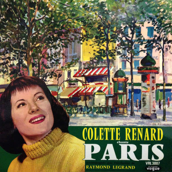Colette Renard - Chante Paris - Used Vinyl Record image 1