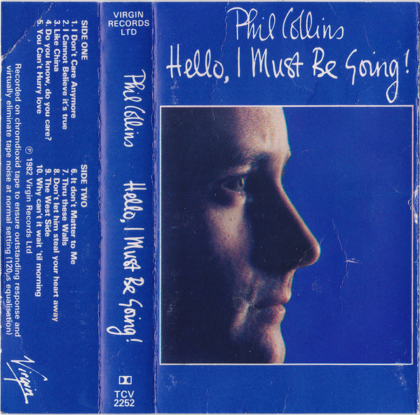Phil Collins - Hello, I Must Be Going! - Used Cassette image 1