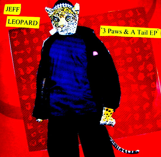 Jeff Leopard - 3 Paws & A Tail EP - Used Vinyl Record 10" image 1