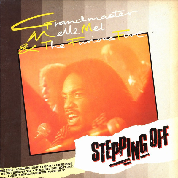 Grandmaster Melle Me - Stepping Off - Used Vinyl Record image 1