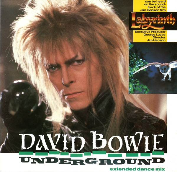 David Bowie - Underground (Extended Dance Mix) - Used Vinyl Record 12" image 1