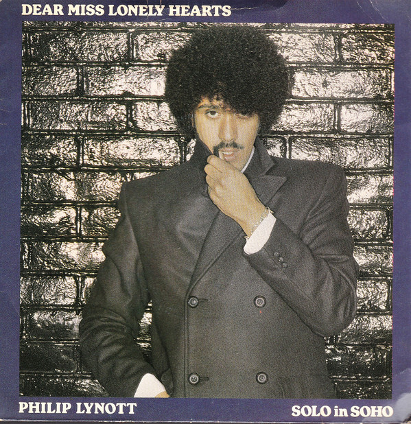 Phil Lynott - Dear Miss Lonely Hearts - Used Vinyl Record 7" image 1