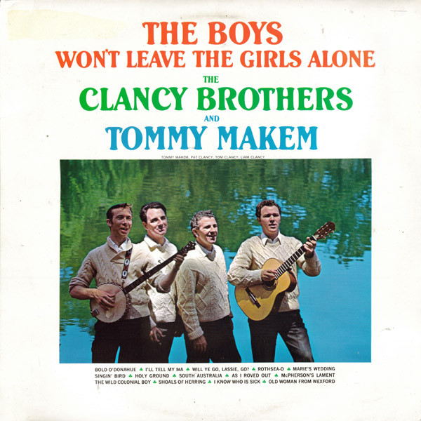 Clancy Brothers & To - Boys Won't Leave The Girls Alone - Used Vinyl image 1