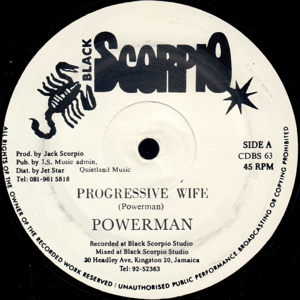 Progressive Wife / Have De Flue