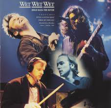 Wet Wet Wet - Hold Back The River - Used Vinyl Record 12" image 1