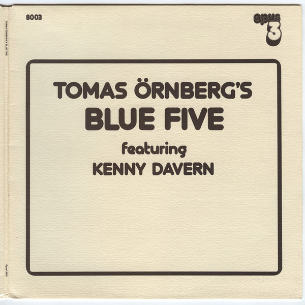 Tomas Ornberg's Blue - Used Vinyl Record image 1