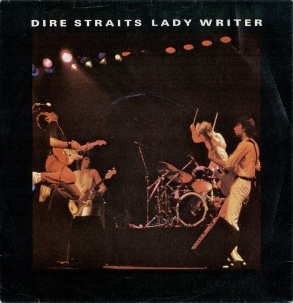 Dire Straits - Lady Writer - Used Vinyl Record 7" image 1