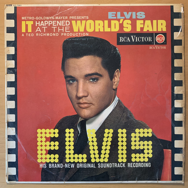 Elvis Presley - It Happened At The World's Fair - Used Vinyl Record image 1