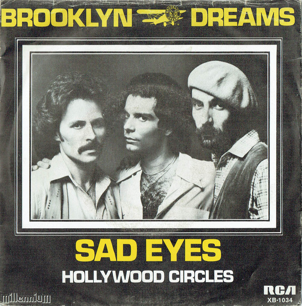 Brooklyn Dreams - Sad Eyes - Used Vinyl Record 7" image 1