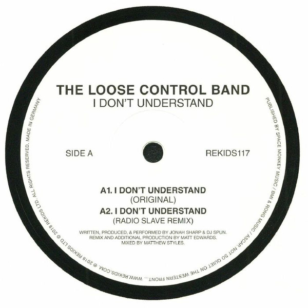 Loose Control Band - I Don't Understand - Vinyl Record 12" image 1