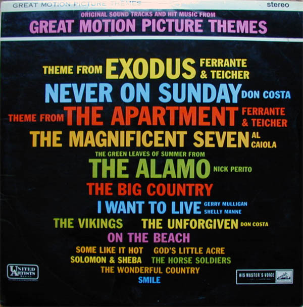Various - Original Sound Tracks And Hit Music From Great Motion Pictu image 1