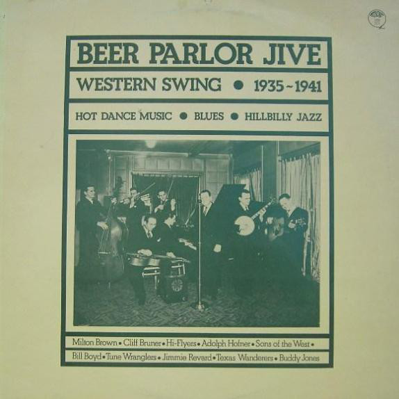 Various - Beer Parlor Jive - Western Swing - 1935-1941 - Used Vinyl Rec image 1
