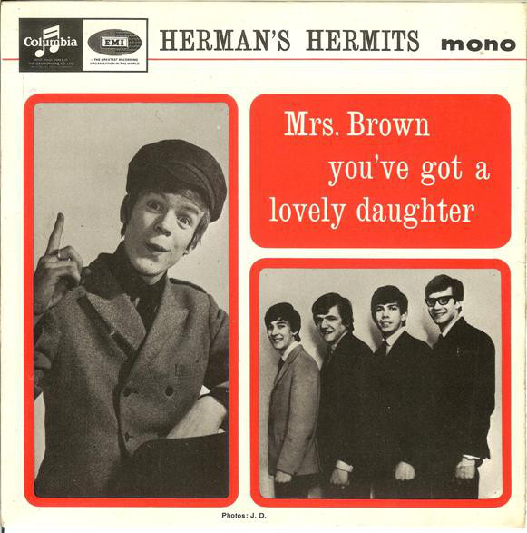 Herman's Hermits - Mrs. Brown You've Got A Lovely Daughter - Used Vinyl image 1