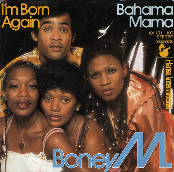 Boney M. - I'm Born Again / Bahama Mama - Used Vinyl Record 7" image 1