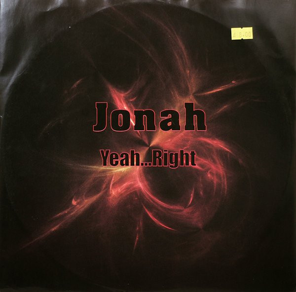Jonah - Yeah...Right - Used Vinyl Record 12" image 1