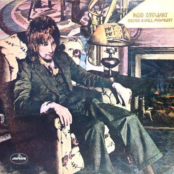 Rod Stewart - Never A Dull Moment - Used Vinyl Record image 1