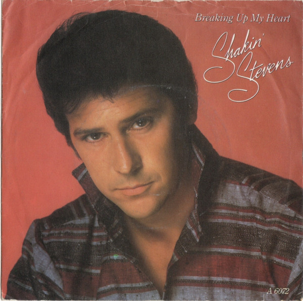 Shakin' Stevens - Breaking Up My Heart - Used Vinyl Record 7" image 1