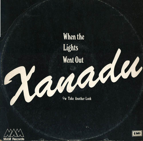 Xanadu - When The Lights Went Out - Used Vinyl Record 12" image 1