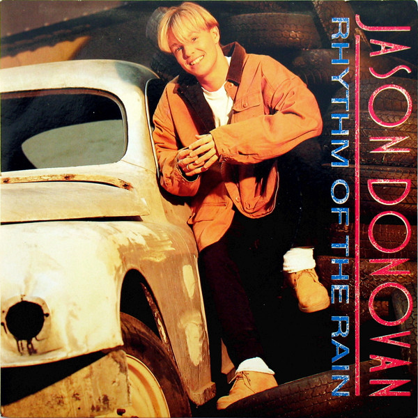 Jason Donovan - Rhythm Of The Rain - Used Vinyl Record 7" image 1