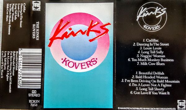 Kinks - Kovers - Used Cassette