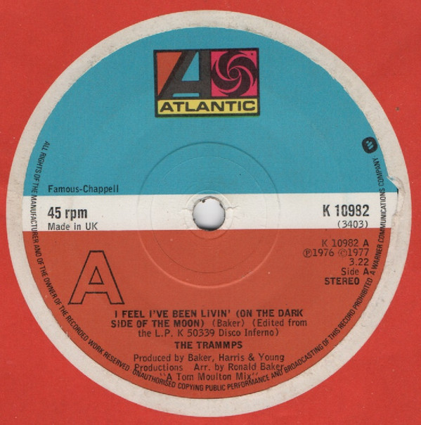 Trammps - I Feel Like I've Been Livin' (On The Dark Side Of The Moon) image 1