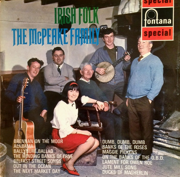 McPeake Family - Irish Folk - Used Vinyl Record image 1