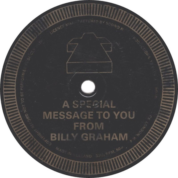 A Special Message To You From Billy Graham / Cliff Richard Talks To You