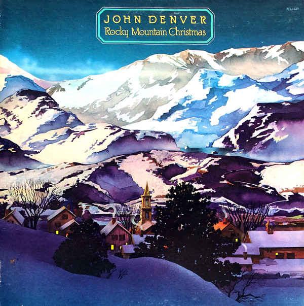 John Denver - Rocky Mountain Christmas - Used Vinyl Record image 1