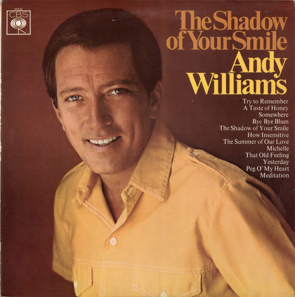 Andy Williams - Shadow Of Your Smile - Used Vinyl Record image 1
