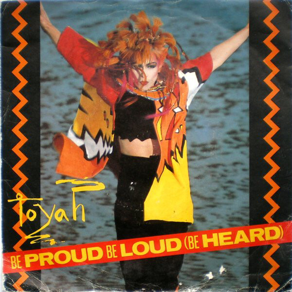 Toyah - Be Proud Be Loud (Be Heard) - Used Vinyl Record 7" image 1