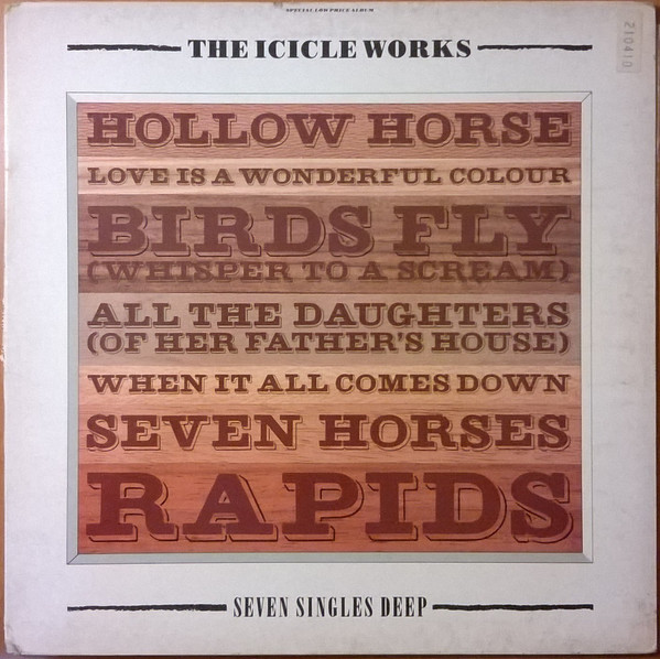 Icicle Works - Seven Singles Deep - Used Vinyl Record image 1