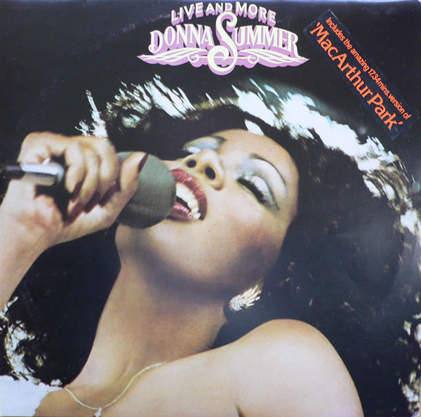 Donna Summer - Live And More - Used Vinyl Record image 1