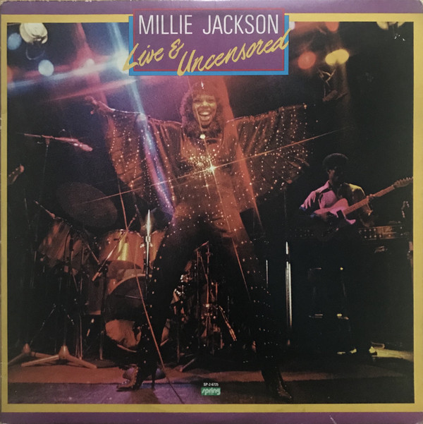 Millie Jackson - Live & Uncensored - Used Vinyl Record image 1